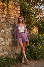 Coral Tropics Set - estilo boho piedra natural