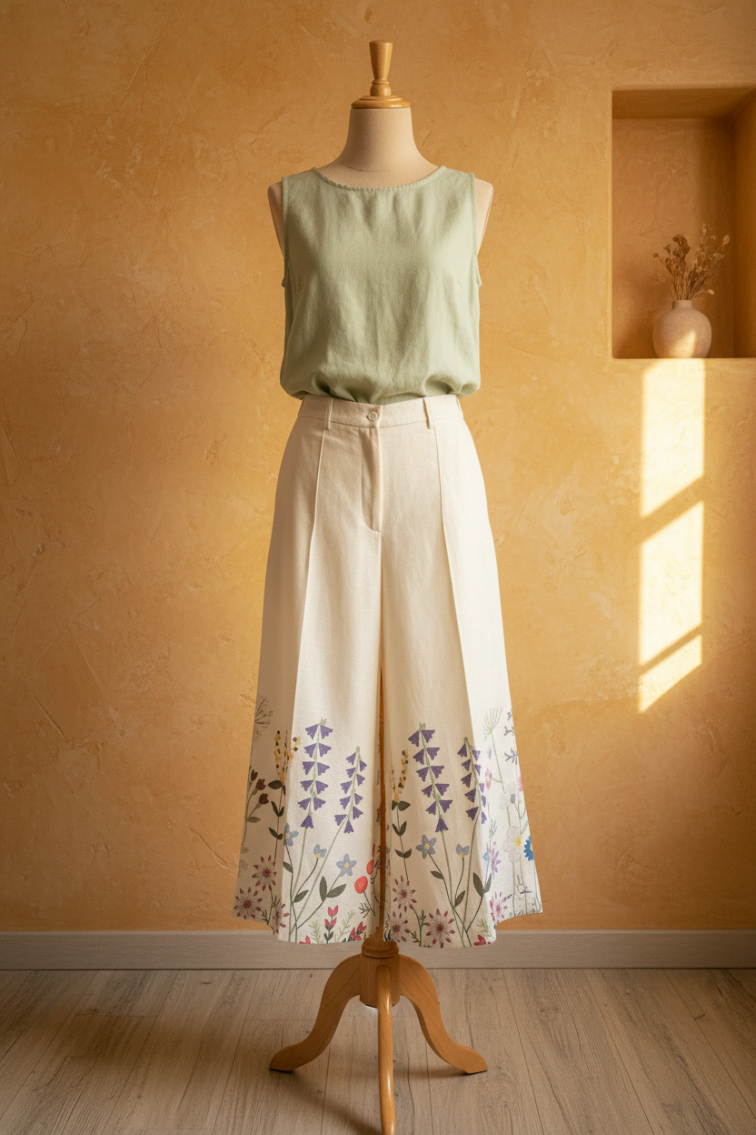 May Pant - Largo 7/8 correcto y print exacto