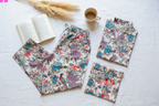Pijama birds of paradise - flat lay mejorado