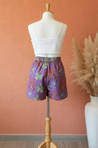 Shorts Lavender Bloom - Mismo Short con Top