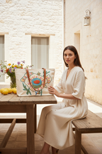 Tote Bordada Modelo Patio